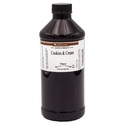 Cookies and Cream Flavoring - Super Strength Flavor 1 oz., 16 oz., 1 Gallon, 5 Gallons