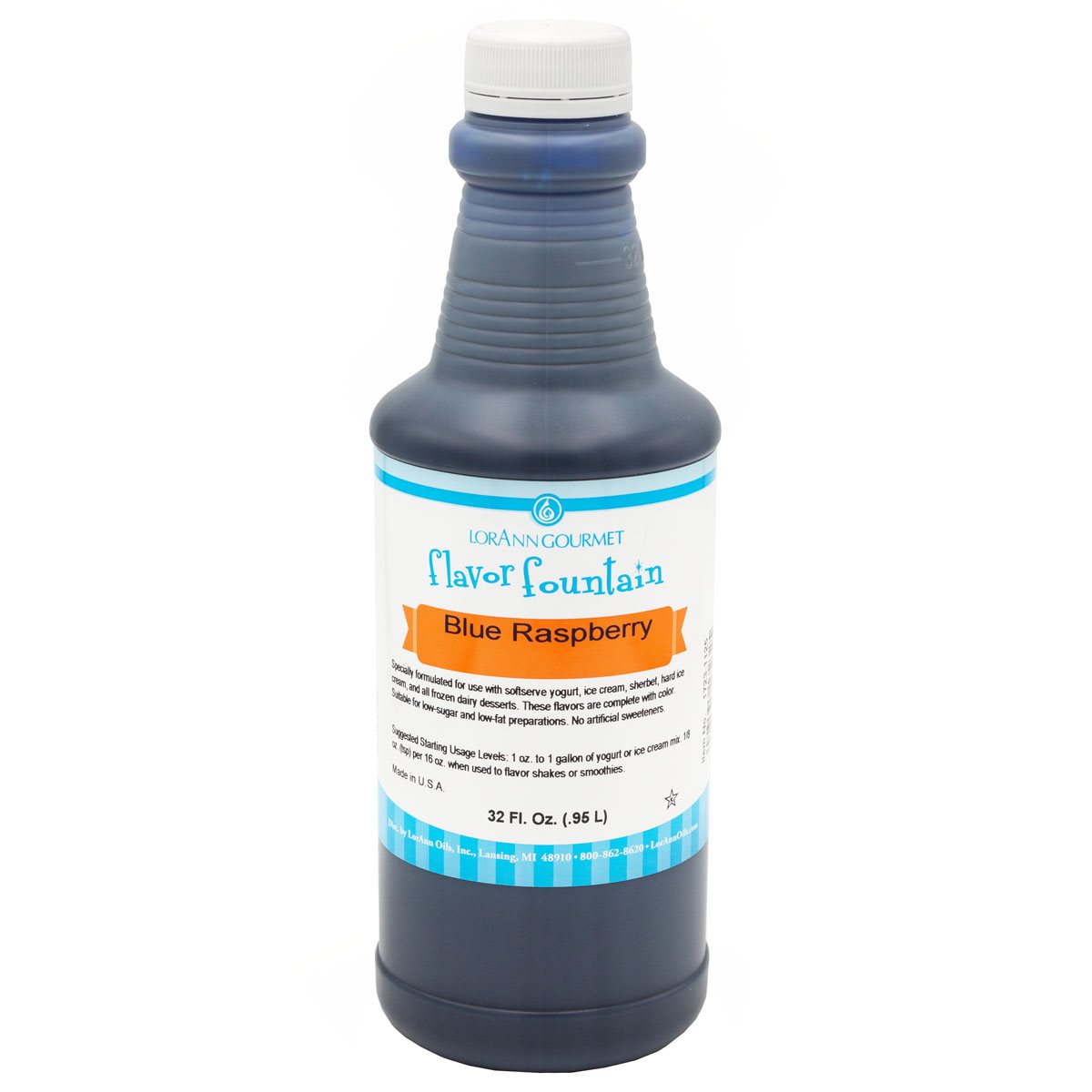 Blue Raspberry Flavor - 4 oz. - 32 oz. - Ice Cream and Beverage Flavors - LorAnn Oils - Canadian Distribution
