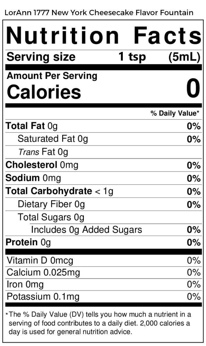 New York Cheesecake Flavor - 4 oz. - 32 oz. - Ice Cream and Beverage Flavors - LorAnn Oils - Canadian Distribution