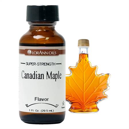 Canadian Maple Flavoring - Super Strength Flavor 1 oz., 16 oz., 1 Gallon, 5 Gallons