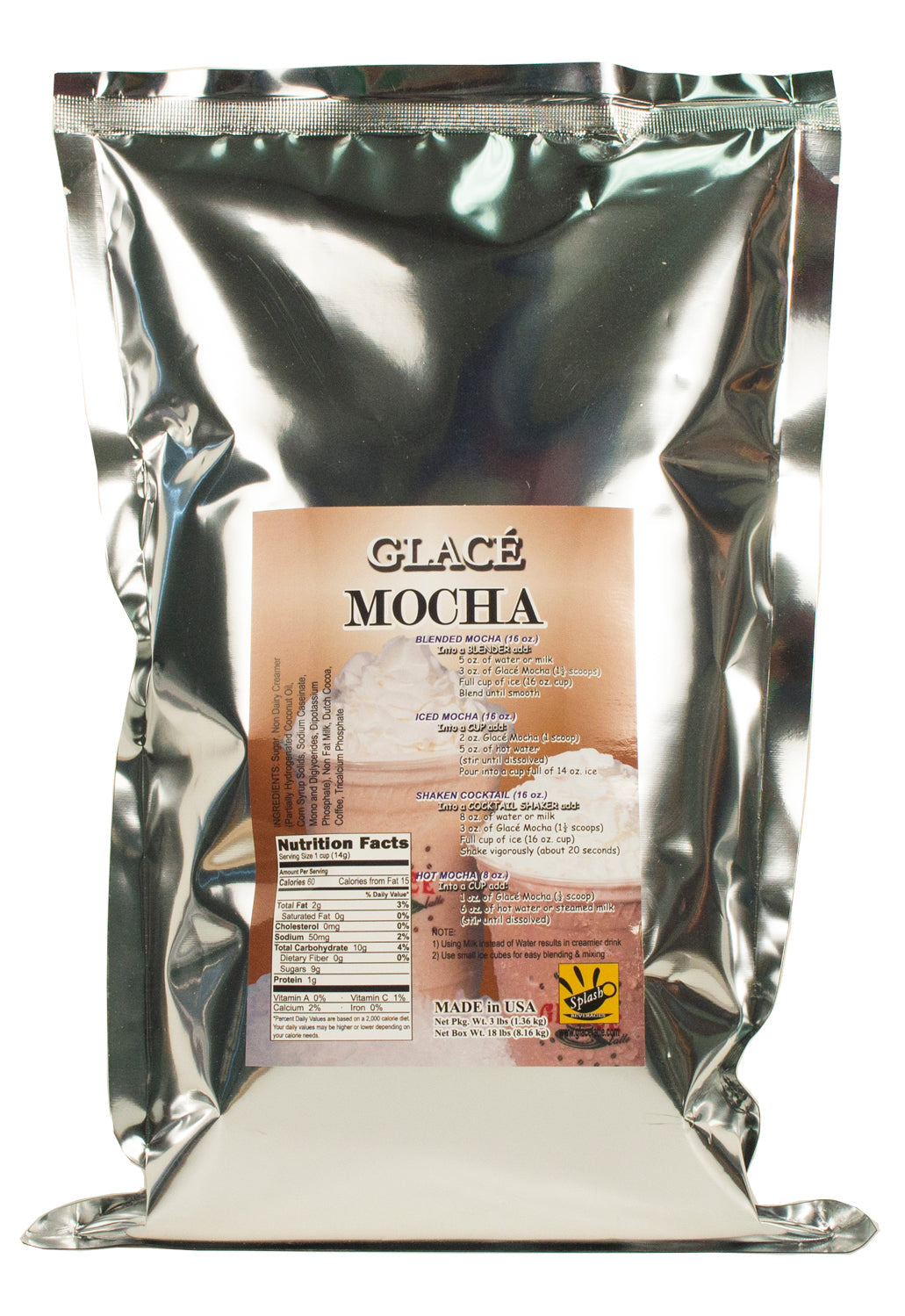 Mocha 4 in 1 Bubble Tea / Latte and Frappe Mix