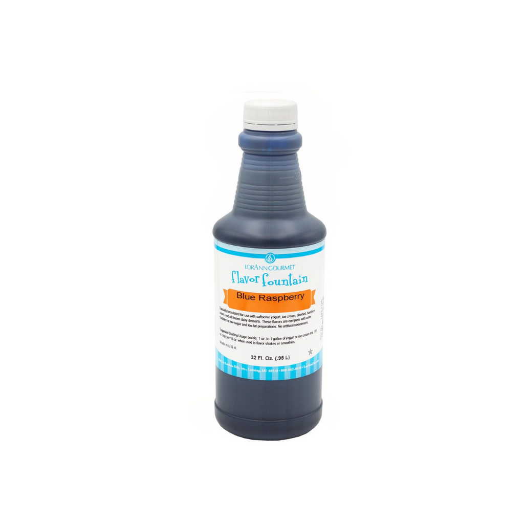 Blue Raspberry Flavor - 4 oz. - 32 oz. - Ice Cream and Beverage Flavors - LorAnn Oils - Canadian Distribution
