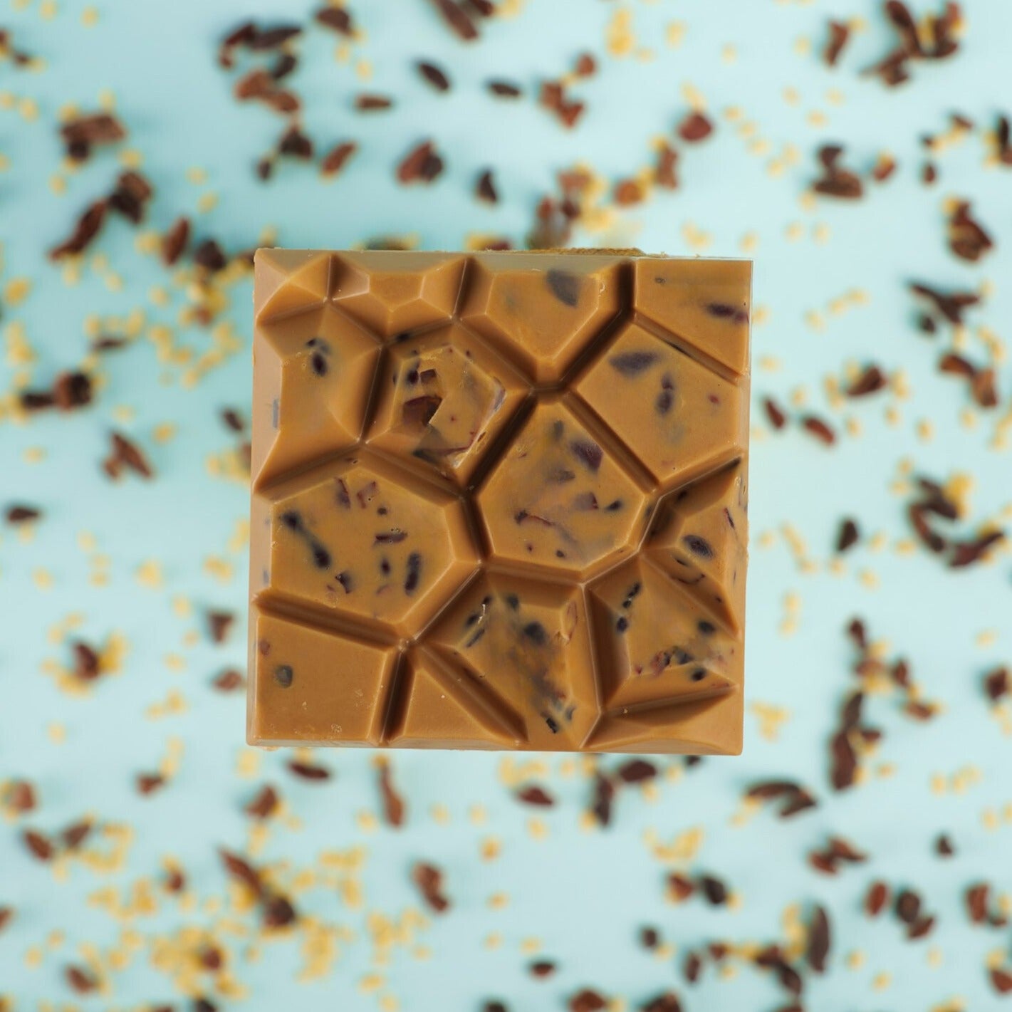 sesame chocolate chip cookie bar